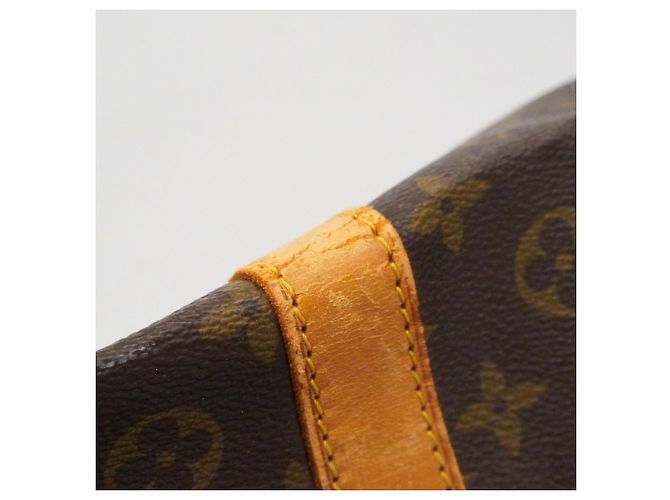 Borsa Boston Louis Vuitton Monogram Keepall Bandoulière 60 Marrone - vista 10