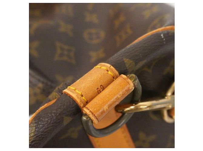 Borsa Boston Louis Vuitton Monogram Keepall Bandoulière 60 Marrone - vista 13