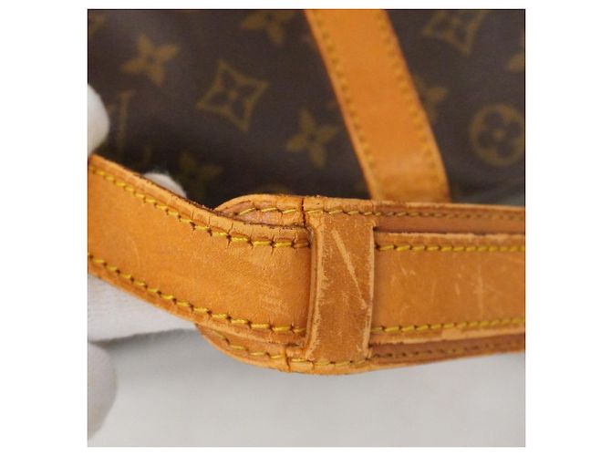 Borsa Boston Louis Vuitton Monogram Keepall Bandoulière 60 Marrone - vista 16