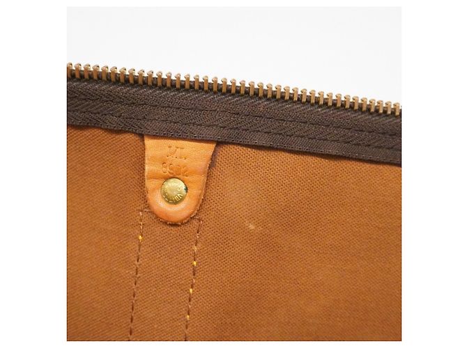 Borsa Boston Louis Vuitton Monogram Keepall Bandoulière 60 Marrone - vista 18