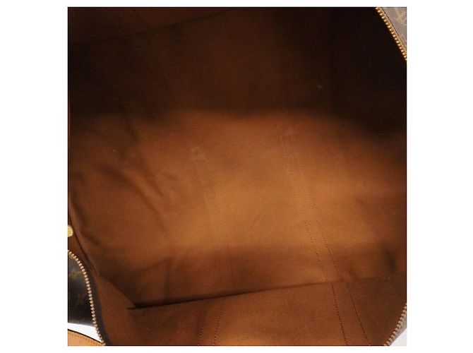 Borsa Boston Louis Vuitton Monogram Keepall Bandoulière 60 Marrone - vista 4