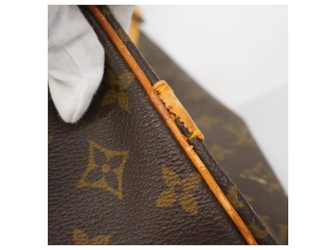 Borsa Boston Louis Vuitton Monogram Keepall Bandoulière 60 Marrone - vista 6