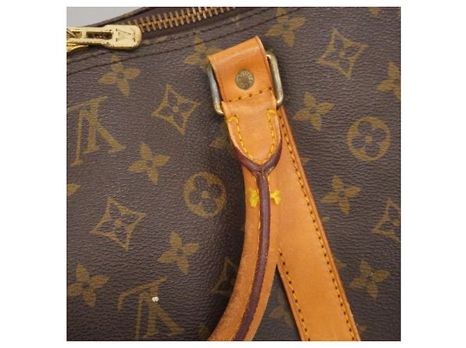 Borsa Boston Louis Vuitton Monogram Keepall Bandoulière 60 Marrone - vista 7