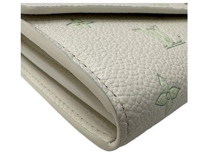 Sarah Cartera Larga Monogram Empreinte Louis Vuitton Blanco - vista 4