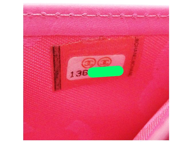 Chanel Cambon Damen Langbörse aus schwarzem Lammleder - Ansicht 6