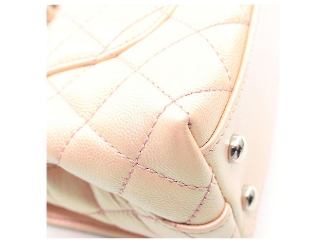 Borsa a mano Chanel Coco Handle XXS Rosa - vista 7