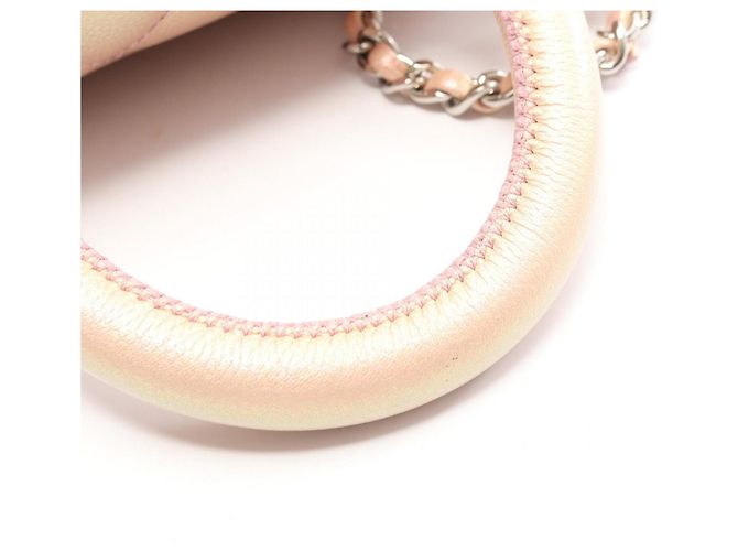 Borsa a mano Chanel Coco Handle XXS Rosa - vista 8