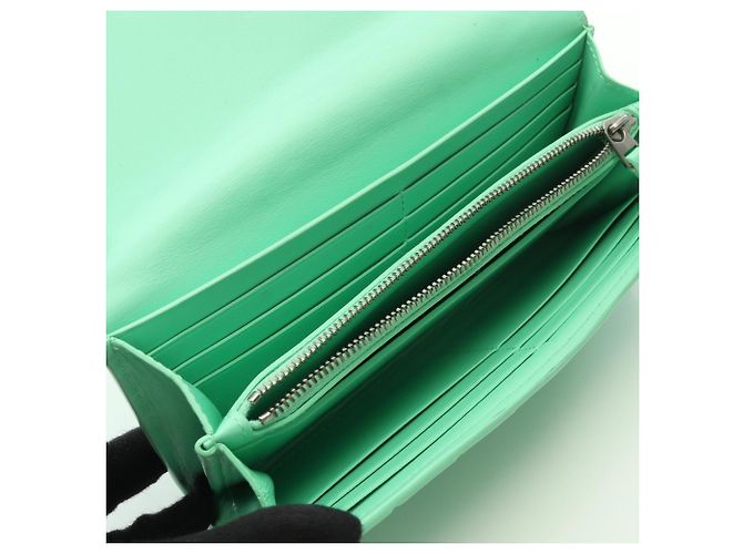 Cartera larga de cuero Intrecciato de Bottega Veneta - vista 3