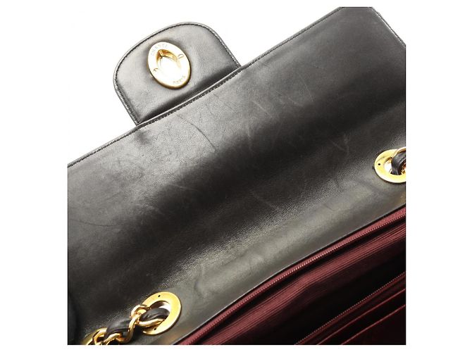 Borsa a Spalla Chanel Mademoiselle Deka Nero - vista 6