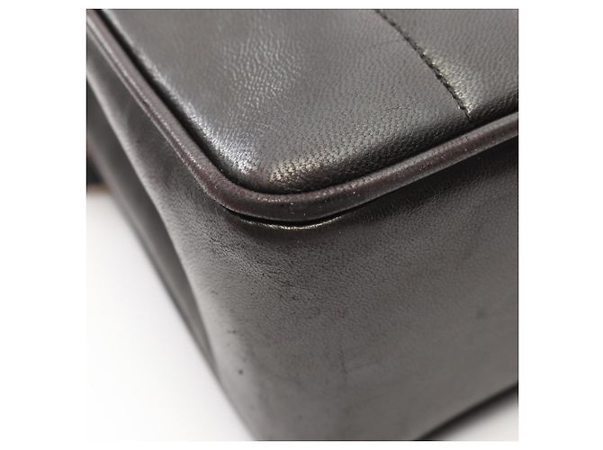 Borsa a Spalla Chanel Mademoiselle Deka Nero - vista 8