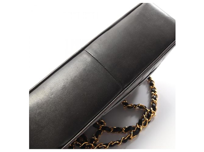 Borsa a Spalla Chanel Mademoiselle Deka Nero - vista 9