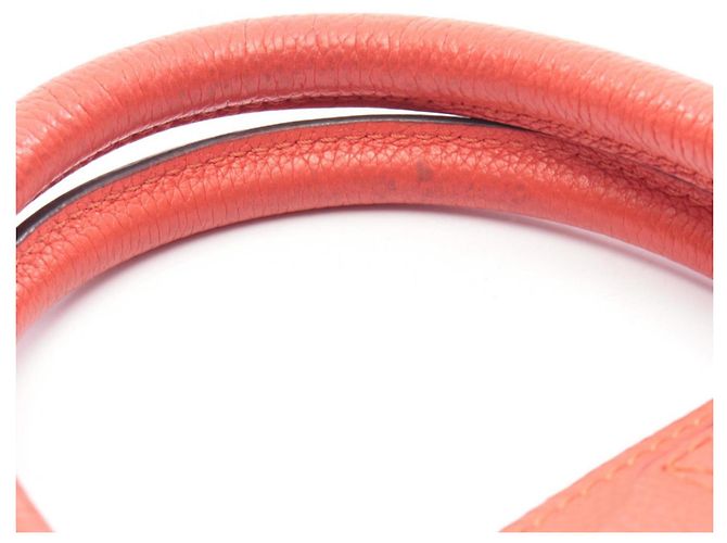 Céline Borsa Tote Micro Shopper Celine Luggage Rosso - vista 6