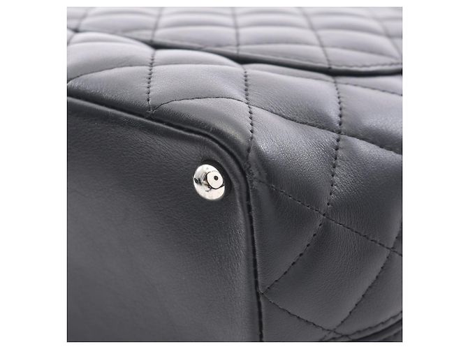 Borsa Tote Media Chanel Cambon Nero - vista 7