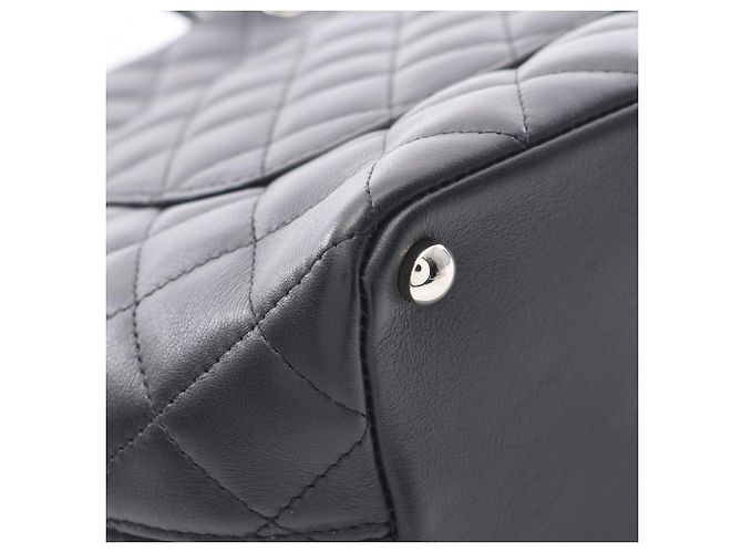 Borsa Tote Media Chanel Cambon Nero - vista 8