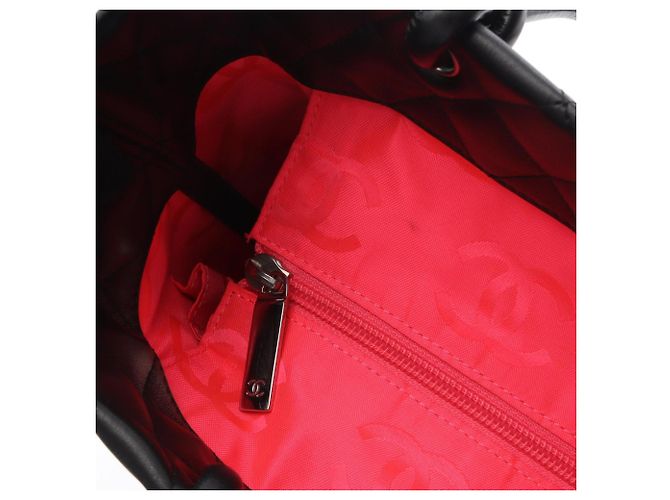 Borsa Tote Media Chanel Cambon Nero - vista 9