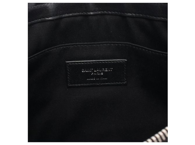 Borsa a mano/Clutch Yves Saint Laurent Rive Gauche Nero - vista 4