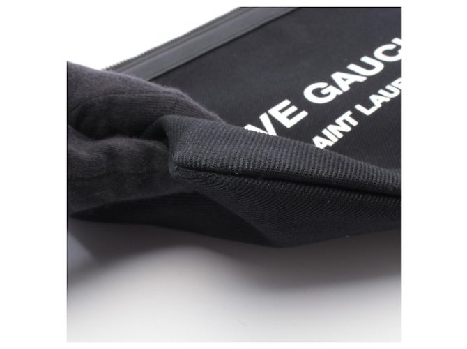 Borsa a mano/Clutch Yves Saint Laurent Rive Gauche Nero - vista 6