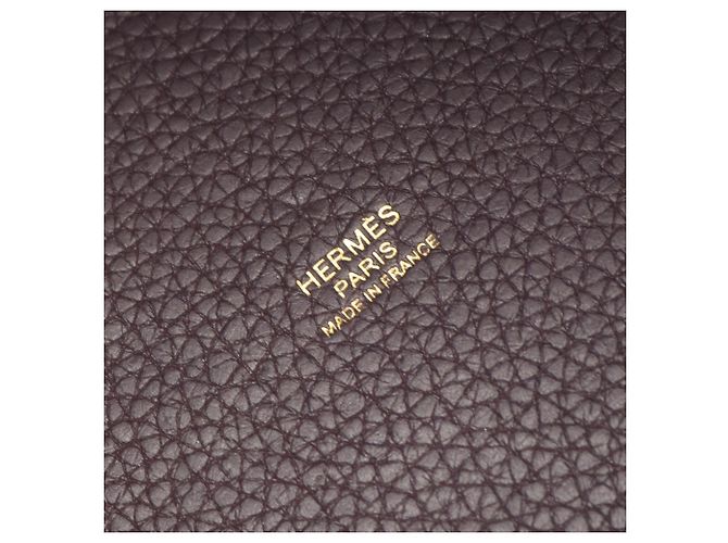 Hermès Picotin Lock MM Handtasche Bordeaux Lila - Ansicht 4