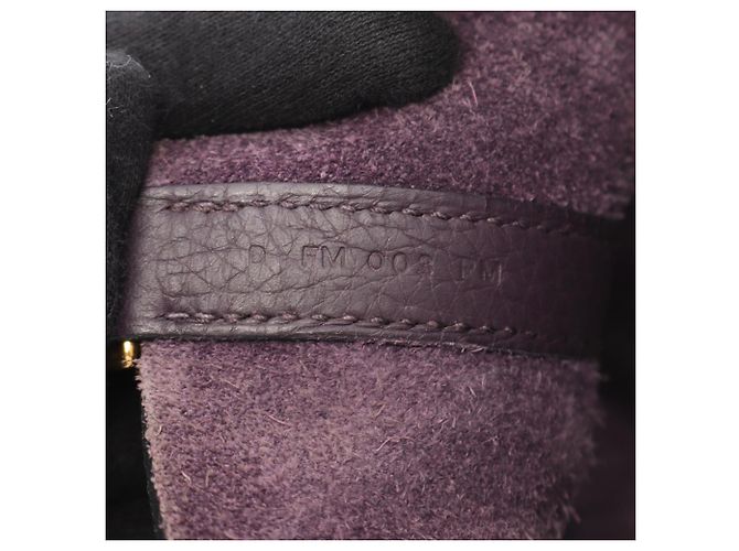 Hermès Picotin Lock MM Handtasche Bordeaux Lila - Ansicht 5