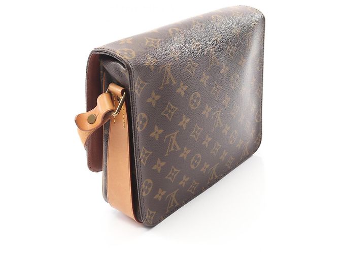 Bolso de Hombro Louis Vuitton Carte Ciel GM Castaño Monograma - vista 2