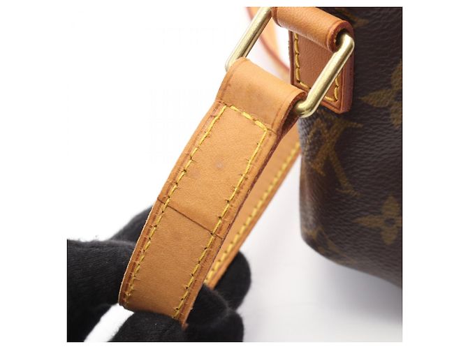 Borsa a Spalla Louis Vuitton Viva Cite PM Marrone Monogramma - vista 7