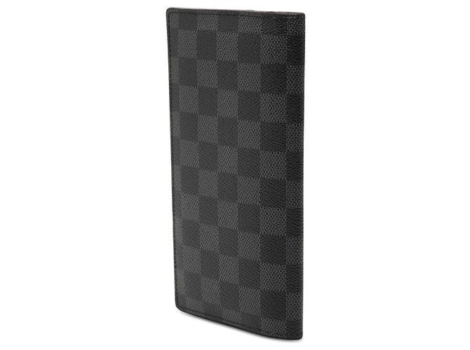 Cartera Larga Brazza Damier Graphite Negra Louis Vuitton Negro - vista 2