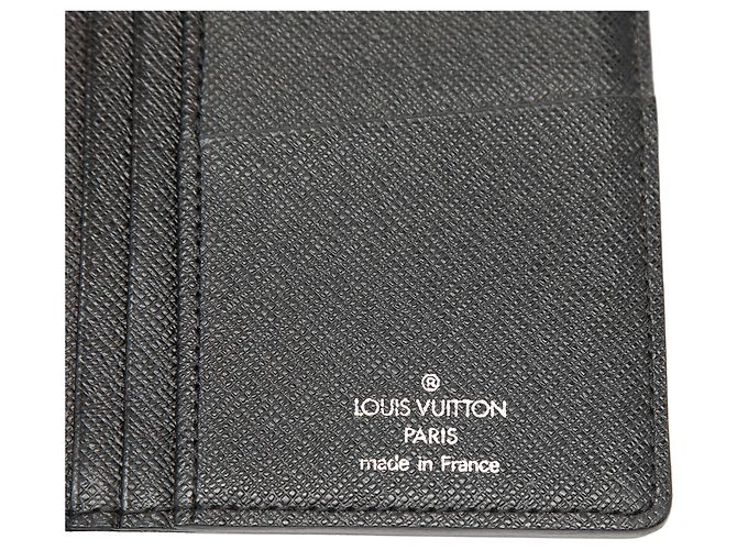Cartera Larga Brazza Damier Graphite Negra Louis Vuitton Negro - vista 5