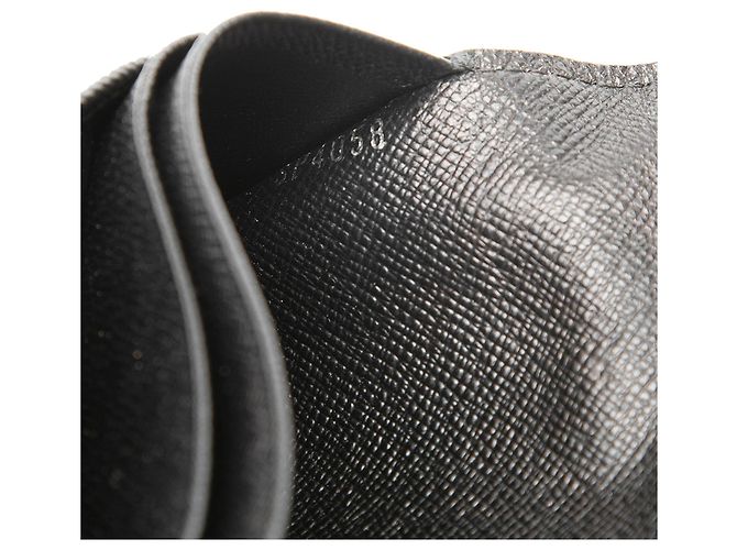 Cartera Larga Brazza Damier Graphite Negra Louis Vuitton Negro - vista 6