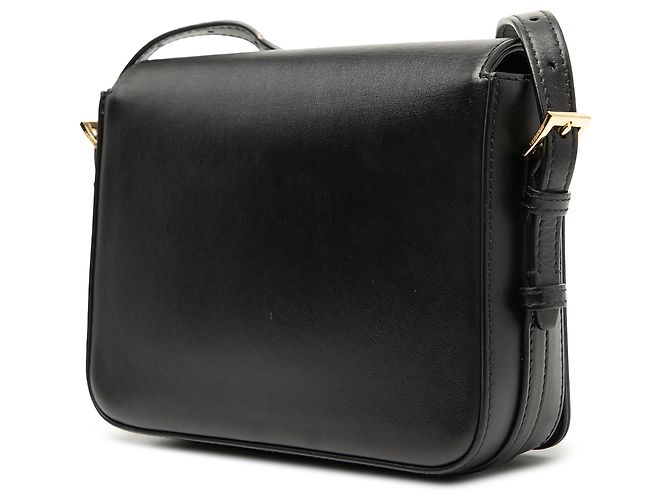 Borsa a tracolla Grace in pelle nera piccola di Burberry Nero - vista 2
