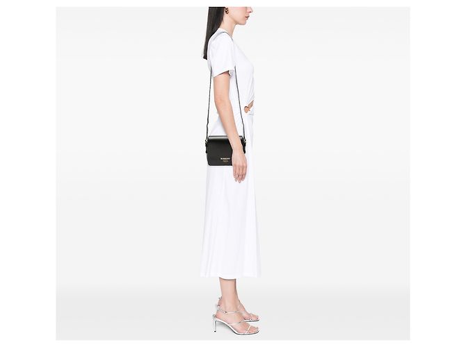 Borsa a tracolla Grace in pelle nera piccola di Burberry Nero - vista 6