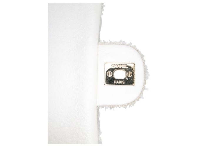 Chanel Brown Small Sequins Single Flap Beige - view 5
