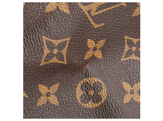 Keepall Borsa Boston Macassar Monogramma Marrone Louis Vuitton - vista 10