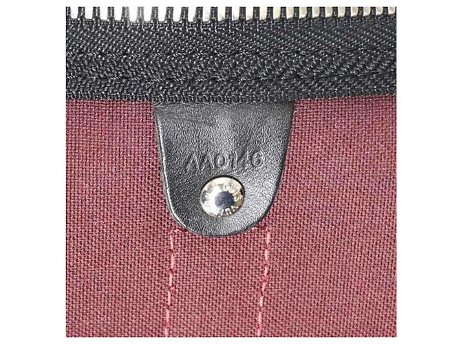 Keepall Borsa Boston Macassar Monogramma Marrone Louis Vuitton - vista 13