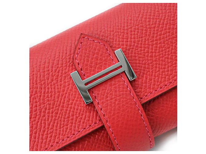 Hermès Hermes Bearn 4-Ring Keycase Red - view 3