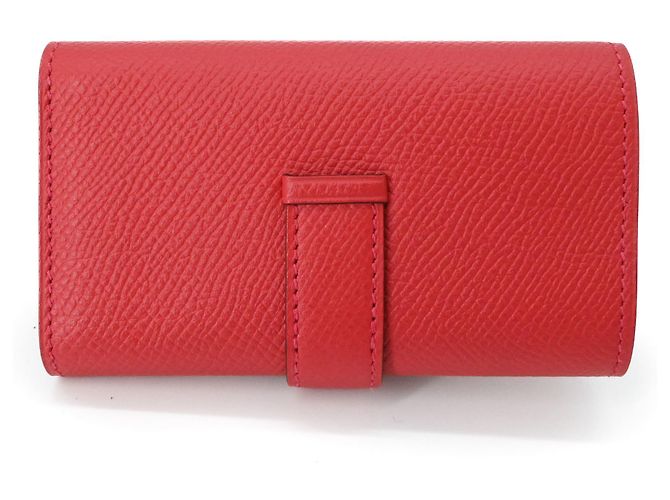 Hermès Hermes Bearn 4-Ring Keycase Red - view 4