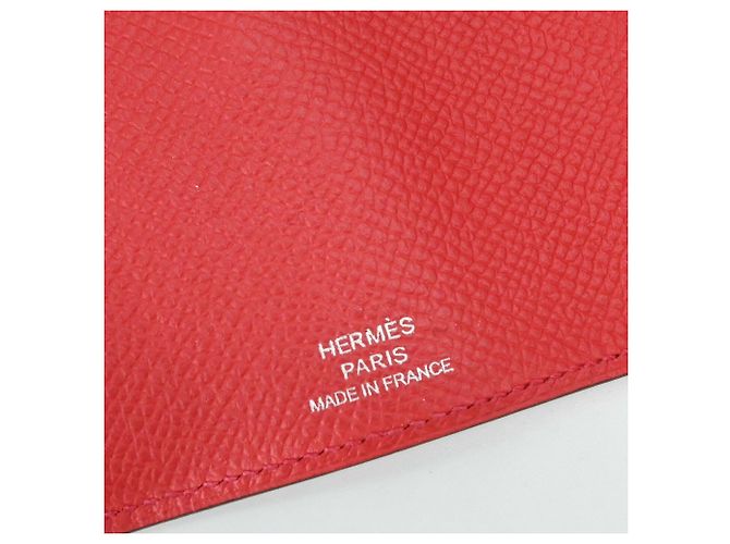 Hermès Hermes Bearn 4-Ring Keycase Red - view 8
