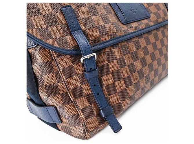 LOUIS VUITTON Borsa a Spalla Damier Sprinter GM Marrone Blu navy Damier ebene - vista 10