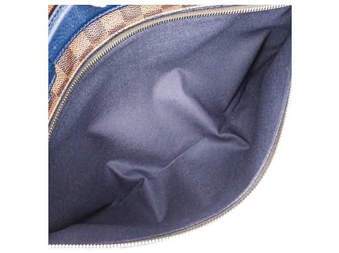 LOUIS VUITTON Borsa a Spalla Damier Sprinter GM Marrone Blu navy Damier ebene - vista 12