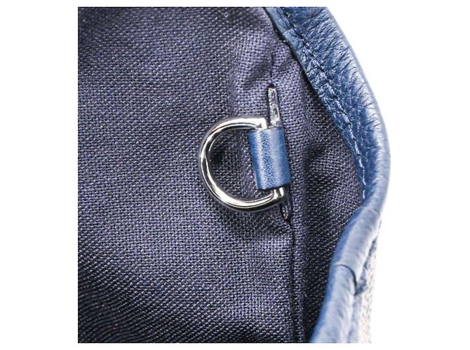 LOUIS VUITTON Borsa a Spalla Damier Sprinter GM Marrone Blu navy Damier ebene - vista 14