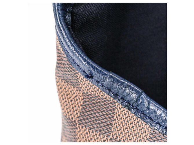 LOUIS VUITTON Borsa a Spalla Damier Sprinter GM Marrone Blu navy Damier ebene - vista 18