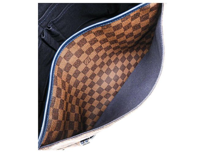 LOUIS VUITTON Borsa a Spalla Damier Sprinter GM Marrone Blu navy Damier ebene - vista 19
