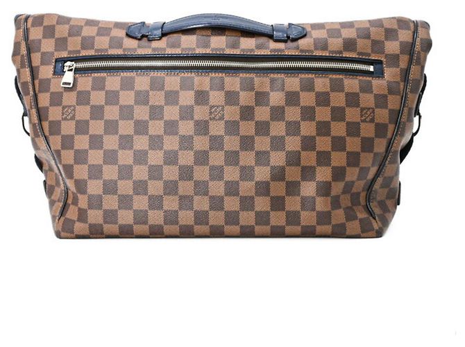 LOUIS VUITTON Borsa a Spalla Damier Sprinter GM Marrone Blu navy Damier ebene - vista 3