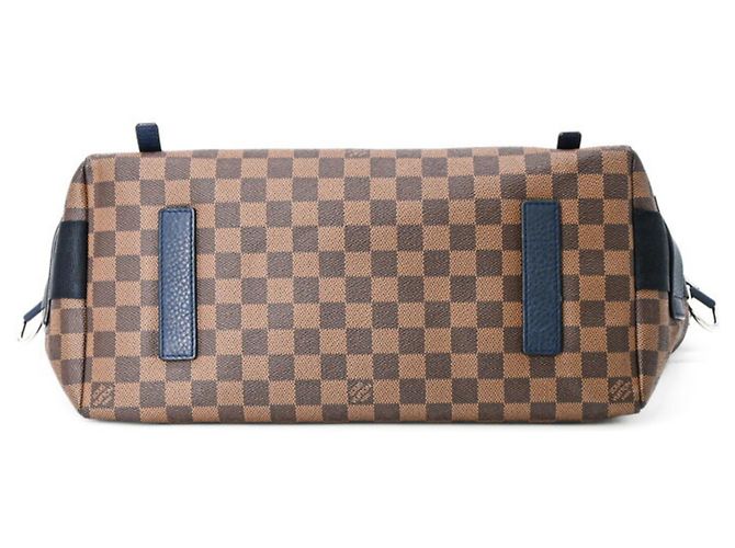 LOUIS VUITTON Borsa a Spalla Damier Sprinter GM Marrone Blu navy Damier ebene - vista 6