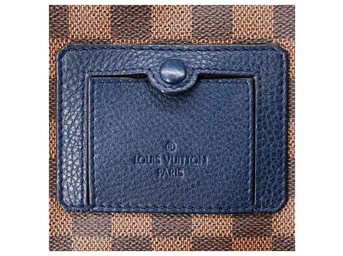 LOUIS VUITTON Borsa a Spalla Damier Sprinter GM Marrone Blu navy Damier ebene - vista 9