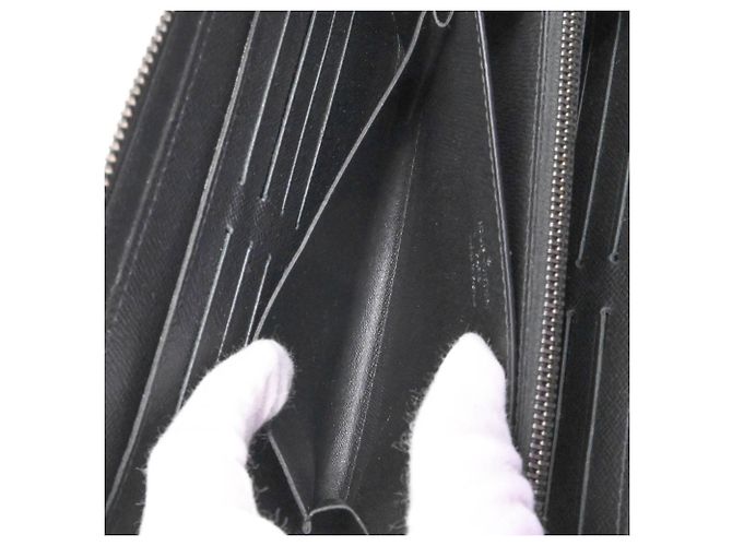 Louis Vuitton Monogram Eclipse Zippy XL Long Wallet Black - view 12