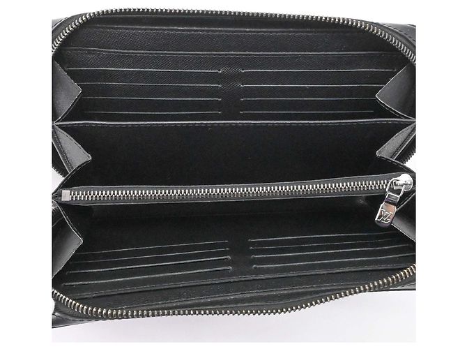 Louis Vuitton Monogram Eclipse Zippy XL Long Wallet Black - view 8