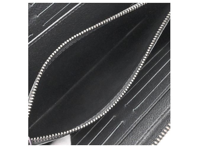 Louis Vuitton Monogram Eclipse Zippy XL Long Wallet Black - view 9