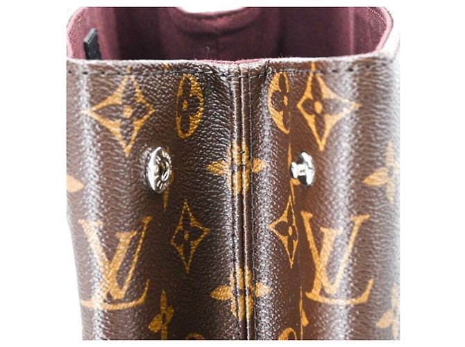 Louis Vuitton Monogram Macassar Parc Rucksack Braun Schwarz Monogramm - Ansicht 15