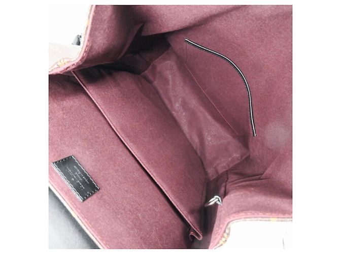 Louis Vuitton Monogram Macassar Parc Rucksack Braun Schwarz Monogramm - Ansicht 17