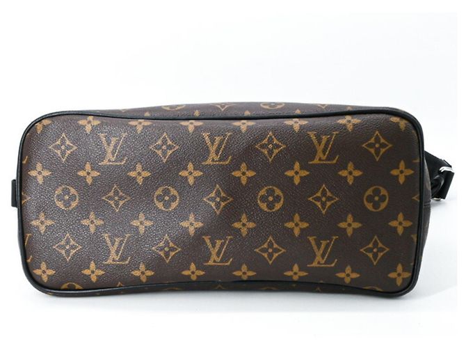Louis Vuitton Monogram Macassar Parc Rucksack Braun Schwarz Monogramm - Ansicht 5